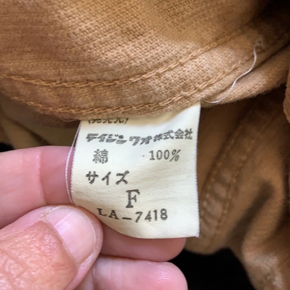203 CLIMAX CORDUROY JACKET. JAPANESE BRAND. - Picture 11 of 12